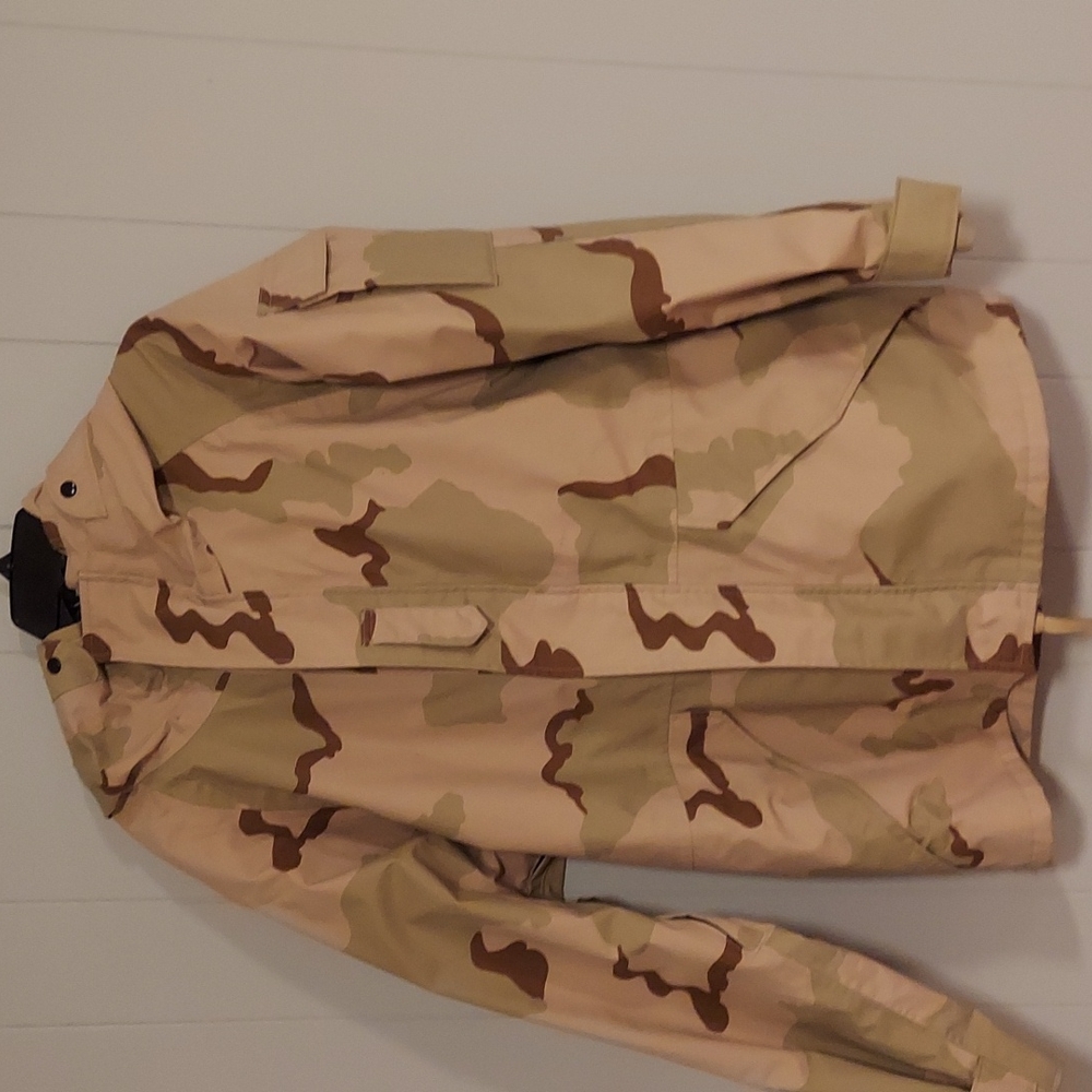 Cold Weather Camouflaged Desert Parka